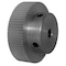 B&B Manufacturing 74-2P09-6A3, Timing Pulley, Aluminum, Clear Anodized,  74-2P09-6A3 - alternate 2